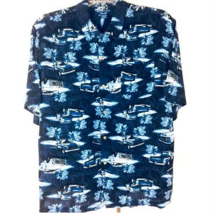Puritan Men's Hawaiian Shirt Plus Size XL (46-48)